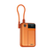 Back Up baterija (univerzalna) prenosiva baterija REMAX Range Series FP-122 22.5W sa integrisanim Type C kablom 10000mAh narandzasta.