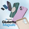 Teracell GIULIETTA silikonska futrola Magsafe - Samsung S911B Galaxy S23 tamno zelena.
