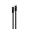 Data kabl Coteci Thunderbolt OF-065 120Gbps 240W 4k PD Type C na Type C crni 1.5m.