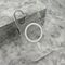 Zastitna futrola COLOR RING MagSafe - iPhone 17 bela (MS).