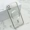 Zastitna futrola CAMERA PROTECT MagSafe - iPhone 12 srebrna (MS).