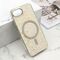 Zastitna futrola GLAM GLOW MagSafe - iPhone 16e/17e (6.1) zlatna (MS).