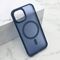 Zastitna futrola SILKY MAGSAFE II - Iphone 12/12 Pro (6.1) plava (MS).
