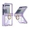 Zastitna futrola RING LINES II - Samsung F751B Galaxy Z Flip 7 5G ljubicasta (GKK case) (MS).