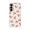 PRINT silikonska futrola - Samsung S731B Galaxy S25 Fe Cherry and Flowers.