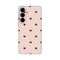 PRINT silikonska futrola - Samsung S731B Galaxy S25 Fe Beige Hearts.