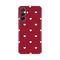 PRINT silikonska futrola skin (ultra tanka) - Samsung A376 Galaxy A37 5G Burgundy Hearts.