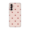 PRINT silikonska futrola - Samsung A576 Galaxy A57 5G Beige Hearts.