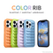 Zastitna futrola Color Rib - Samsung A356B Galaxy A35 5G narandzasta.