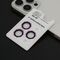 Zastita - kameru OCTAGON DIAMOND za iPhone 16 Pro (6.3)/16 Pro Max (6.9) crvena (MS).