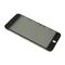 Staklo touchscreen-a - iPhone 6s Plus + okvir + OCA stiker + polaroid ORG (Crown Quality) crni (MS).