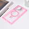Zastitna futrola Magsafe Transparent - Samsung S928B Galaxy S24 Ultra pink.