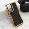 Zastitna futrola GOLD LUXE - Samsung A256 Galaxy A25 5G crna (MS).