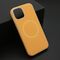 Zastitna futrola PASTEL COLOR MagSafe - iPhone 13 (6.1) narandzasta (MS).
