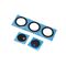 Staklo kamere - Samsung G998 Galaxy S21 Ultra crni (set 5 stakla) (Original Material) (MS).