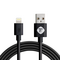 Data kabl Teracell Plus 2.4A - iPhone lightning crni 2m.