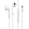 Slusalice EL01 - iPhone lightning bele.