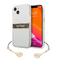 Zastitna futrola Guess 4G Stripe Charm - iPhone 13 braon (GUHCP13MKB4GBR).