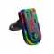 FM transmiter F8 USB, PD, TF, Bluetooth 5.0, Type C, RGB, 12-24V, Slusalica (handsfree) crni.
