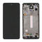 LCD ekran (displej) - Samsung A528B/Galaxy A52s 5G + touchscreen + okvir crni Service Pack ORG/GH82-26861A.