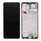 LCD ekran (displej) - Samsung A217/Galaxy A21s + touchscreen + okvir crni FULL ORG SP.