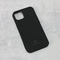 Teracell GIULIETTA silikonska futrola - iPhone 13 mat crna.