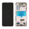 LCD ekran (displej) - Samsung S901B/Galaxy S22 5G + touchscreen + okvir Violet Service Pack ORG/GH82-27520F.