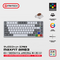 Tastatura Mehanicka Gaming Fantech MK915 RGB Maxfit AIR83 Wireless grey (brown switch).