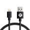 Data kabl Teracell Plus 2.4A - iPhone lightning crni 1.2m.