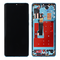 LCD ekran (displej) - Huawei P30 PRO + touchscreen crni + okvir Aurora Blue OEM.