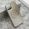 Zastitna futrola COLOR METAL MagSafe - iPhone 13 (6.1) srebrna (MS).