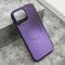Zastitna futrola COLOR METAL MagSafe - iPhone 16 Pro Max (6.9) ljubicasta (MS).