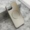 Zastitna futrola COLOR METAL MagSafe - iPhone 14 (6.1) srebrna (MS).