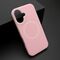 Zastitna futrola PASTEL COLOR MagSafe - iphone 16 (6.1) roze (MS).