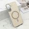 Futrole GLAM GLOW MagSafe - Samsung A366 Galaxy A36 5G siva (MS).