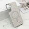 Futrole GLAM GLOW MagSafe - Samsung A366 Galaxy A36 5G srebrna (MS).
